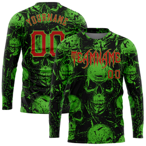 เสื้อยืดแขนยาว100% โพลีเอสเตอร์น้ำหนักเบาป้องกันรังสียูวีสำหรับผู้ชายเสื้อยืดออกกำลังกายพิมพ์ซับลิเมชันตามสั่ง - Product Image 4