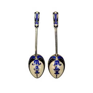 Premium Set of 6 <b>Gold</b> Finishing Stainless Steel Wedding <b>Spoon</b> Perfect for Kitchens Homes and Coffee or Tea Service Handmade - Product Image 4