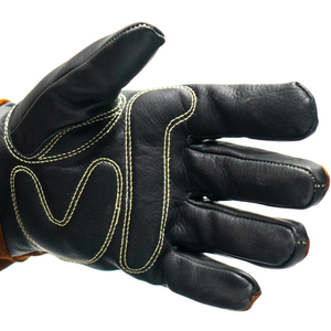 Gants de soudage à doigts entiers en cuir de vachette de qualité supérieure poignées confortables robustes gants de sécurité Protection des tendances - Product Image 4