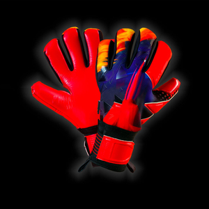 Gants de gardien de but de football en cuir durable de couleur unie professionnels personnalisés nouvel équipement de sport d'équipe - Product Image 4