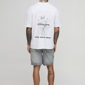 New Premium Jeans <b>Short</b> Factory Customised <b>Men</b> Jeans <b>Short</b> Summer <b>Men</b> Loose Casual Jean <b>Shorts</b> - Product Image 4