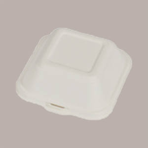 Boîte à déjeuner jetable 50 pièces 172x113H52mm conteneur à sandwich en papier avec couvercle pour le stockage individuel des repas - Product Image 5