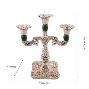 Versátil portavelas de 2 vasos, añade brillo y gracia a tu hogar, elegante portavelas de 2 vasos, crea un ambiente acogedor y acogedor - Product Image 2