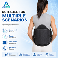 Ceinture lombaire réglable LSO à compression par cordon de traction pour la récupération