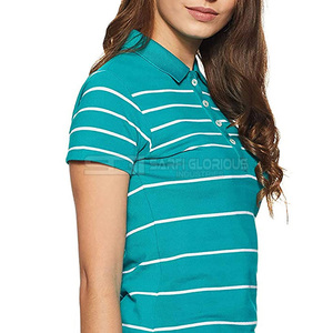 Camisetas Polo Cómodas para Mujer, Camiseta Polo de Secado Rápido para Mujer, Camiseta Polo de Algodón y Poliéster para Mujer - Product Image 1