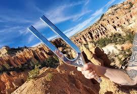 Diapasons CHAKRA pour la guérison sonore, fréquences 256-528 Hz, fournitures de laboratoire géantes - Product Image 3