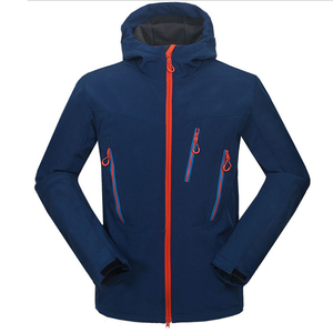 Chaqueta Softshell para Hombre, Estilo Urbano, con Cremallera, Impermeable, Cortavientos, Transpirable, de Secado Rápido, con Capucha, para Invierno, Esquí y Escalada - Product Image 3