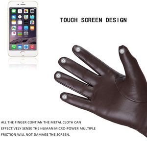 Custom Designed Professional Men's Winter Gloves New Style Leather <b>for</b> Daily Use - Product Image 5