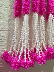 Jasmine Tuberose petite tenture murale plafond décor fête événement mariage Festival scène toile de fond noël Halloween décoration - Product Image 4