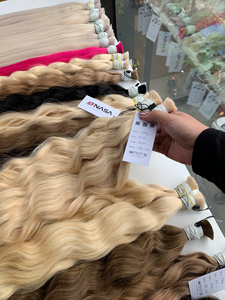 Extensiones de cabello a granel Producto de Venta caliente 2025 Color claro 50cm ondulado natural 100% cabello vietnamita de alta calidad - Product Image 5