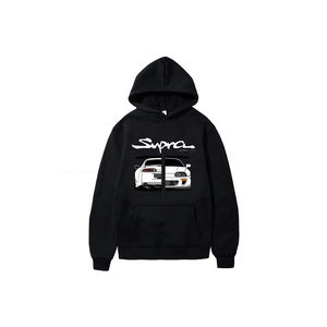 ODM OEM haute qualité personnalisée meilleurs sweats à capuche lourds pour l'hiver bouffée de logo d'impression 100 pour cent de coton - Product Image 5