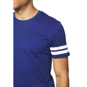 Camiseta Básica de Gran Tamaño para Hombre, Temporada Primavera-Verano, 100% Algodón Tejido, 180 Gramos, Cuello Redondo, Trackstar OEM, Marca Privada TSI-G05-P0155 - Product Image 3