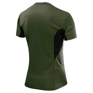 T-shirt technique à col en O pour hommes respirant New Fashion Hot Deal Top Sale Item - Product Image 4