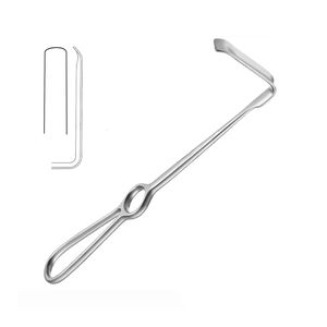 Obwegeser เครื่องดึงเนื้อเยื่ออ่อนใบมีดโค้งลงที่ไม่เป็นบาดแผลเครื่องมือผ่าตัด9นิ้วเครื่องดึงเนื้อเยื่ออ่อน - Product Image 1