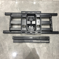 Soporte de TV de movimiento completo de diseño único Vesa 600mm * 400mm Montaje de TV giratorio Traje 32-75 pulgadas LED LCD TV