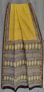 Custom Made Hand Block Printed Scarves and Stoles Made From 100 % Cotton Ideal for Use by Fashion Accessory Stores and Clothing - Product Image 2