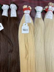 Extensions de cheveux vietnamiens Remy 100% en gros paquets de cheveux humains bruts de bonne qualité noir naturel et toutes les couleurs exportation en vrac - Product Image 4