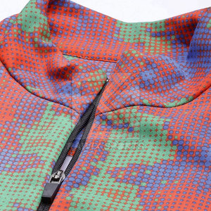 ชุดวอร์มพิมพ์ลายซับลิเมชันสำหรับผู้ชายชุดวอร์มใส่สบายน้ำหนักเบามีซิป - Product Image 3