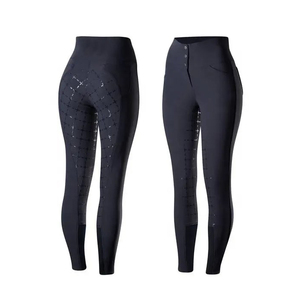 Pantalones de montar a caballo de alta calidad 2024 diseño OEM ODM Pantalones de mujer pantalones de montar a caballo pantalones de montar ecuestres - Product Image 5