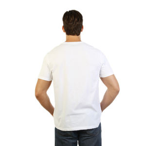 Camiseta lisa de manga corta de estilo informal Unisex algodón a granel 180-250 GSM tejido de punto patrón de letras ecológico de secado rápido - Product Image 3