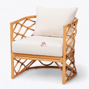 Rotin tissé de haute qualité balcon jardin fait à la main rotin canne chaise rotin meubles fleur chaise longue au meilleur prix du marché - Product Image 1