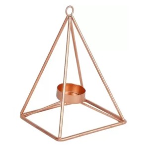 Portavelas de Metal, candelabro de aluminio hecho a mano indio, candelabro de aluminio dorado, candelita con precio bajo - Product Image 2