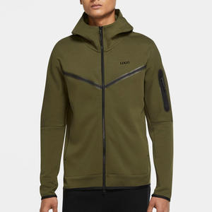 Conjunto Deportivo de Alta Calidad para Hombre, Sudadera con Cierre y Pantalones Deportivos de Algodón Suave, Ropa Casual para Hombre, Conjunto Deportivo al por Mayor de Color Liso - Product Image 5