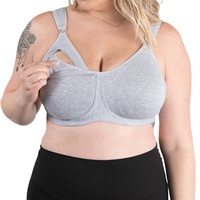 Ensembles de pyjamas de maternité grandes tailles avec taille élastique, soutien, adaptés à l'allaitement, respirants, extensibles, avec armatures, écologiques et antibactériens