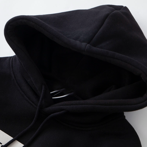 เสื้อฮู้ดผ้าแบบเรียบสำหรับผู้ชายเสื้อฮู้ดปักลายเสื้อสเวตเตอร์มีฮู้ดออกแบบได้ตามต้องการ - Product Image 4