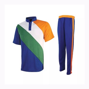 Ropa deportiva personalizada para hombres y adultos con etiqueta privada, kit de uniforme de críquet, camiseta, pantalón, antiarrugas, secado rápido, 100% poliéster para combinar - Product Image 5