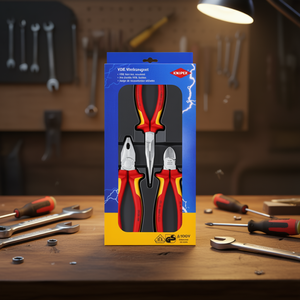 ชุดเครื่องมือคีม 3 ชิ้น ยี่ห้อ Knipex คุณภาพพรีเมียม สำหรับการใช้งานอเนกประสงค์ - Product Image 3