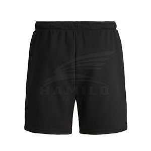 Short en coton léger style street pour hommes vente en gros de shorts solides respirants confortables à taille élastique vente en ligne - Product Image 2