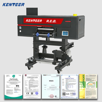 Printer UV DTF A3 3 Head I1600-U Mesin Transfer Label Kristal Otomatis Printer Stiker UV Efek 3D untuk Casing Ponsel