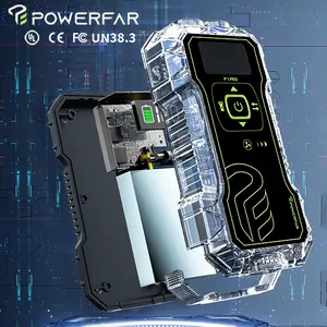 Powerfar 12v auto avviamento emergenza alimentazione 2800A emergenza ponticello batteria