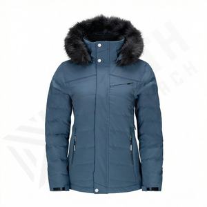 Veste parka d'hiver pour homme à capuche, coupe régulière, chaude, mince, formelle, en coton, polaire, rembourrée, vêtements thermiques, sur mesure - Product Image 1