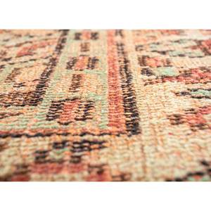 Alfombra de Lana Anudada a Mano de Gran Tamaño, Diseño de Medallón Rojo y Naranja, para Sala de Estar, Pasillo Rectangular, Modelo Pae-2920 - Product Image 3