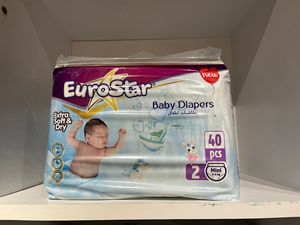 Eurostar OEM ผ้าอ้อมเด็กผ้าคอตตอนนิ่มระบายอากาศได้ดียางรัดเอวยางยืดซับน้ำได้ดีปรับแต่งได้ดูแลเด็ก - Product Image 4