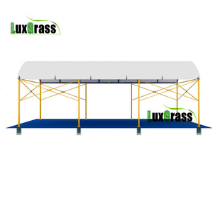 2025 Pista de Pádel con techo de lluvia personalizada con techo Pista de Pádel al aire libre Techo de pista de tenis de pádel - Product Image 4