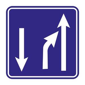 B-50a Reflective Steel Traffic Sign Lane Marking Sign for <b>Roadway</b> <b>Safety</b> LED Traffic Sign Board - Product Image 1