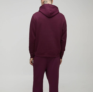 Sudadera con Capucha de Fieltro Grueso de Color Sólido Clásico 2026, Estilo Hong Kong, Ropa Juvenil, Sudadera con Capucha de Felpa Francesa Pesada con Logotipo Frontal - Product Image 3