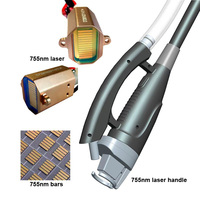 Barre laser à diodes SHRICHMAN Macro 12Bars 720W 808nm CW à refroidissement par eau