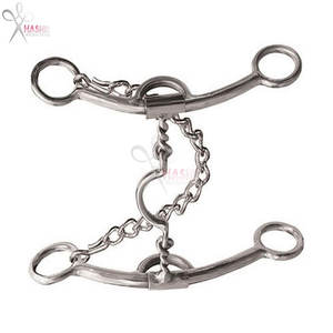 Bocado de Equitación Derby de Acero Inoxidable, 6.75 Pulgadas, Bocado de Entrenamiento de Boca Baja, Tamaños Personalizables, Venta Directa de Fábrica - Product Image 3