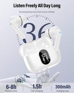 หูฟังไร้สายขายดี บลูทูธ 5.4 เสียงเบสสเตอริโอ - Product Image 3