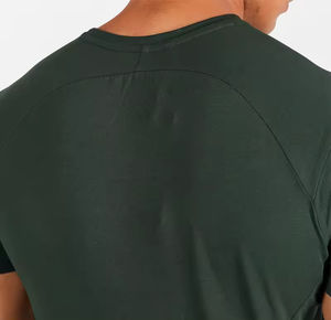 Camiseta de manga corta para hombre de alta calidad, algodón informal ligero hecho a medida, precio bajo con estampado de peso pesado, 100% algodón - Product Image 3