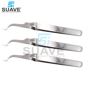 Gancho dentado dental Fórceps de dentista Pinzas en ángulo dentado Juego de pinzas de apósito de pico por SUAVE INSTRUMENTS - Product Image 3