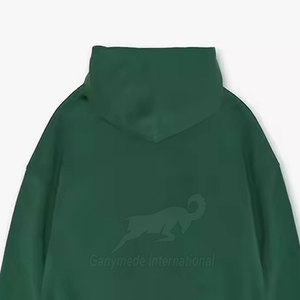 Sudadera con Capucha Premium de Corte Cuadrado, Sudadera con Capucha de Algodón Suave de Talla Grande para Hombre, Sudaderas con Capucha de Corte Cuadrado en Existencia - Product Image 5