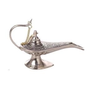 Lampe Aladdin en laiton antique en laiton poli pour accessoires de lampe magique pour la décoration intérieure Vaisselle Article décoratif - Product Image 6