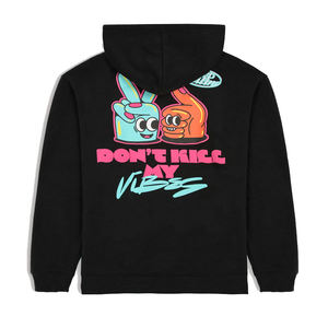 Pull à capuche de couleur noire pour homme, vêtement d'hiver, décontracté, imprimé écran, personnalisé, meilleure vente, 2023 - Product Image 2