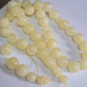 Collar de Joyería con Cuentas de Resina Estilo Ángel, Rosario Musulmán Ecológico, Borla Tasbih - Product Image 6