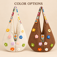 Sac fourre-tout en tissu jacquard double tricot, réutilisable, écologique, avec logo personnalisé, vente en gros directe d'usine